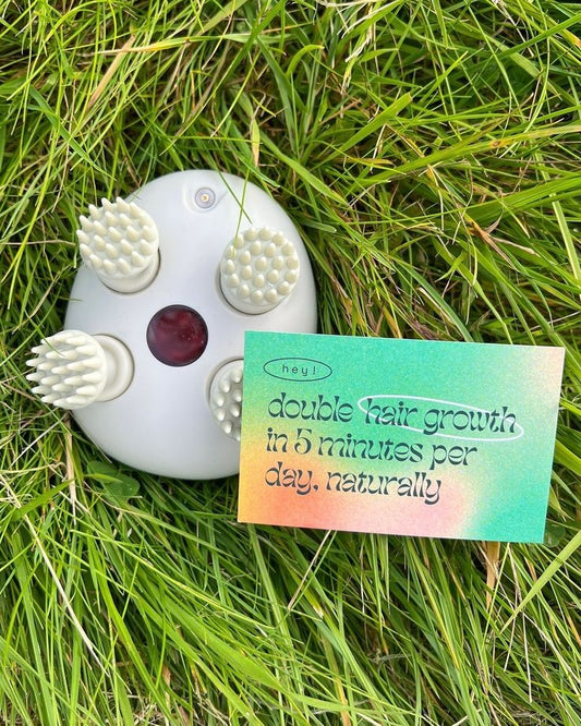 Electric Head Massager | Type-C Charging | Portable Scalp Massager for Hair Growth, Relaxation & Stress Relief | 3 Smart Modes